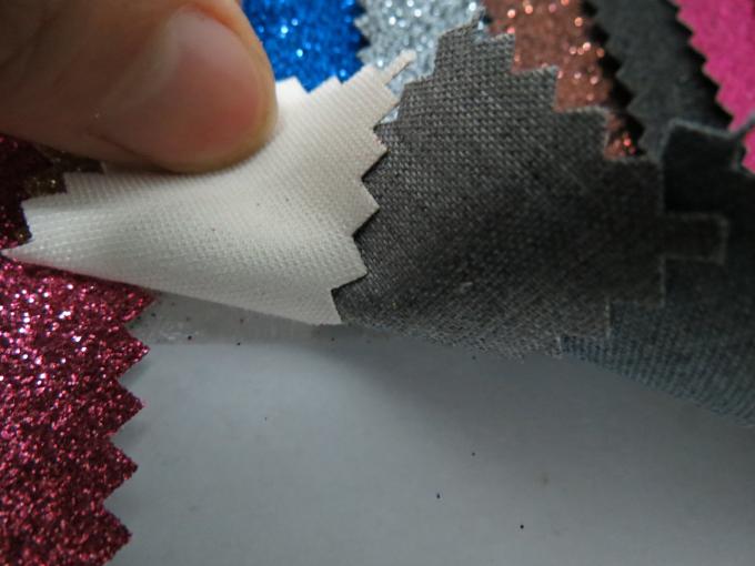 Rotolo del tessuto di scintillio della carta da parati delle borse delle scarpe tricottato appoggiando spessore di tecniche 0.6mm
